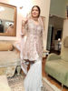 Picture of Aiman Khan in embroidered pastel pink