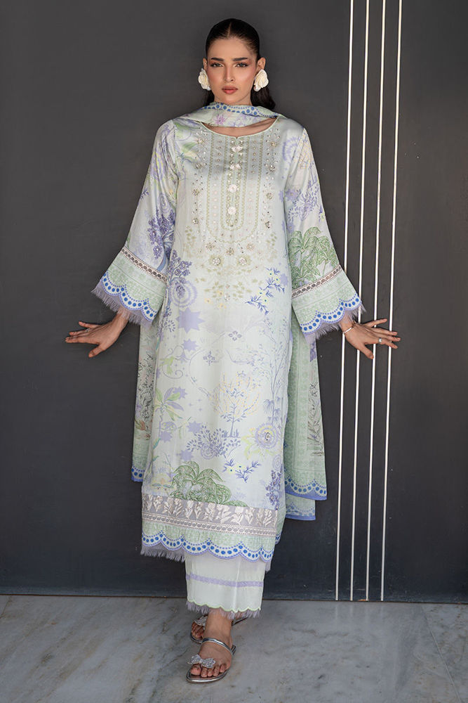 Picture of Mint Riverie - Shirt and Dupatta